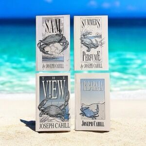 SAM, THE VIEW, SUMMER'S PERFUME, CRAB-GRA-LA by Joseph Cahill 4 SIGNED PB Set